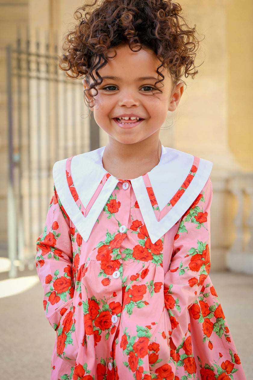 Garden Dress- Vintage Rose