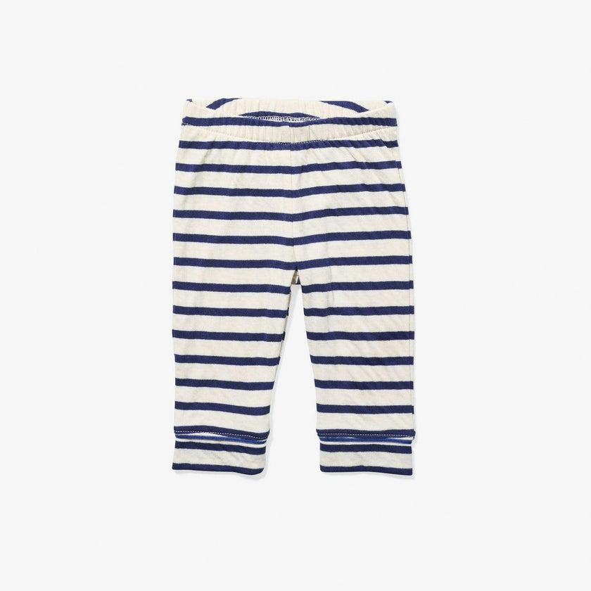 Andy Baby Legging, Navy Stripe