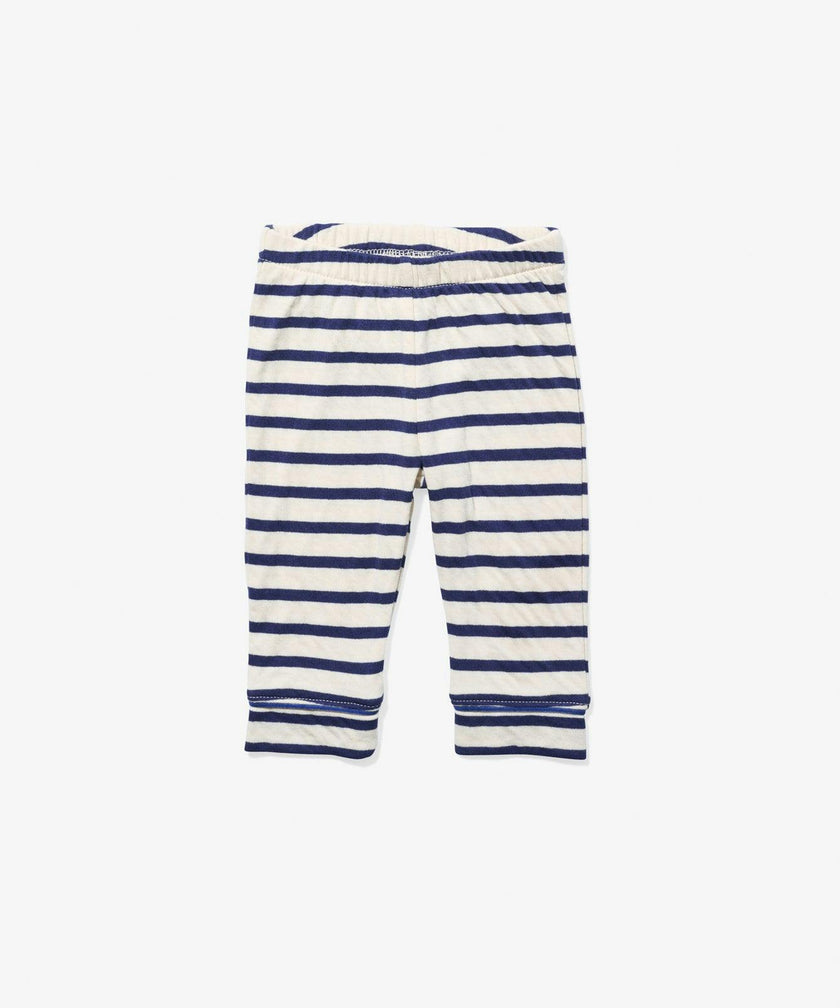 Andy Baby Legging, Navy Stripe