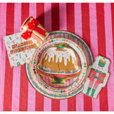 Holiday Bundt Cake Dessert Plates (10 count)