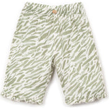 Woven Animal Print Pants