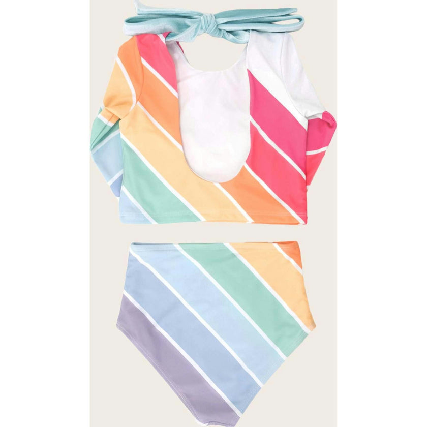Playa Del Rey Rainbow Two Piece Long Sleeve
