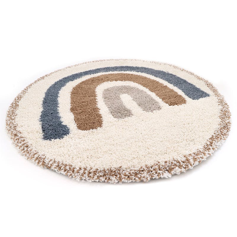 Bohemian Rainbow Round Rug