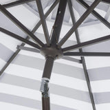 Iris Stripe Patio Umbrella