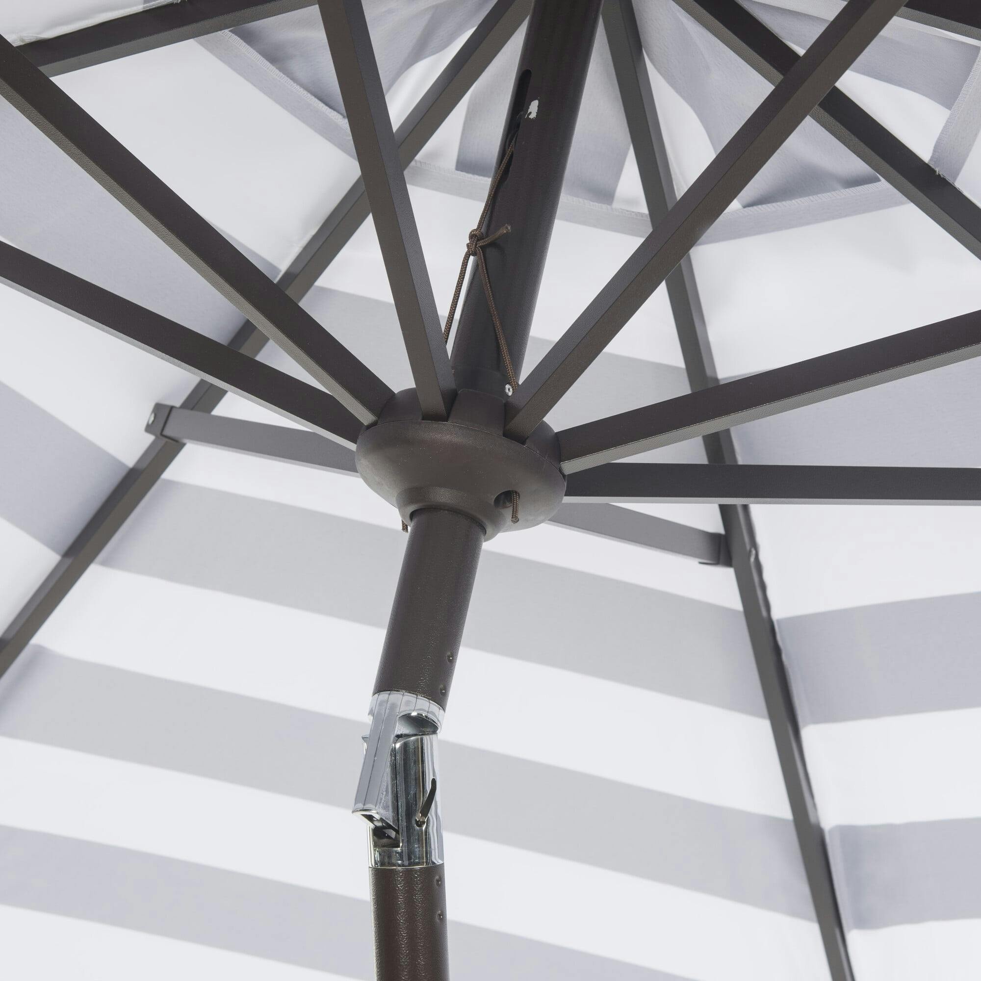 Iris Stripe Patio Umbrella