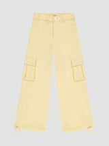 Lily Wide Leg Jogger | Citron