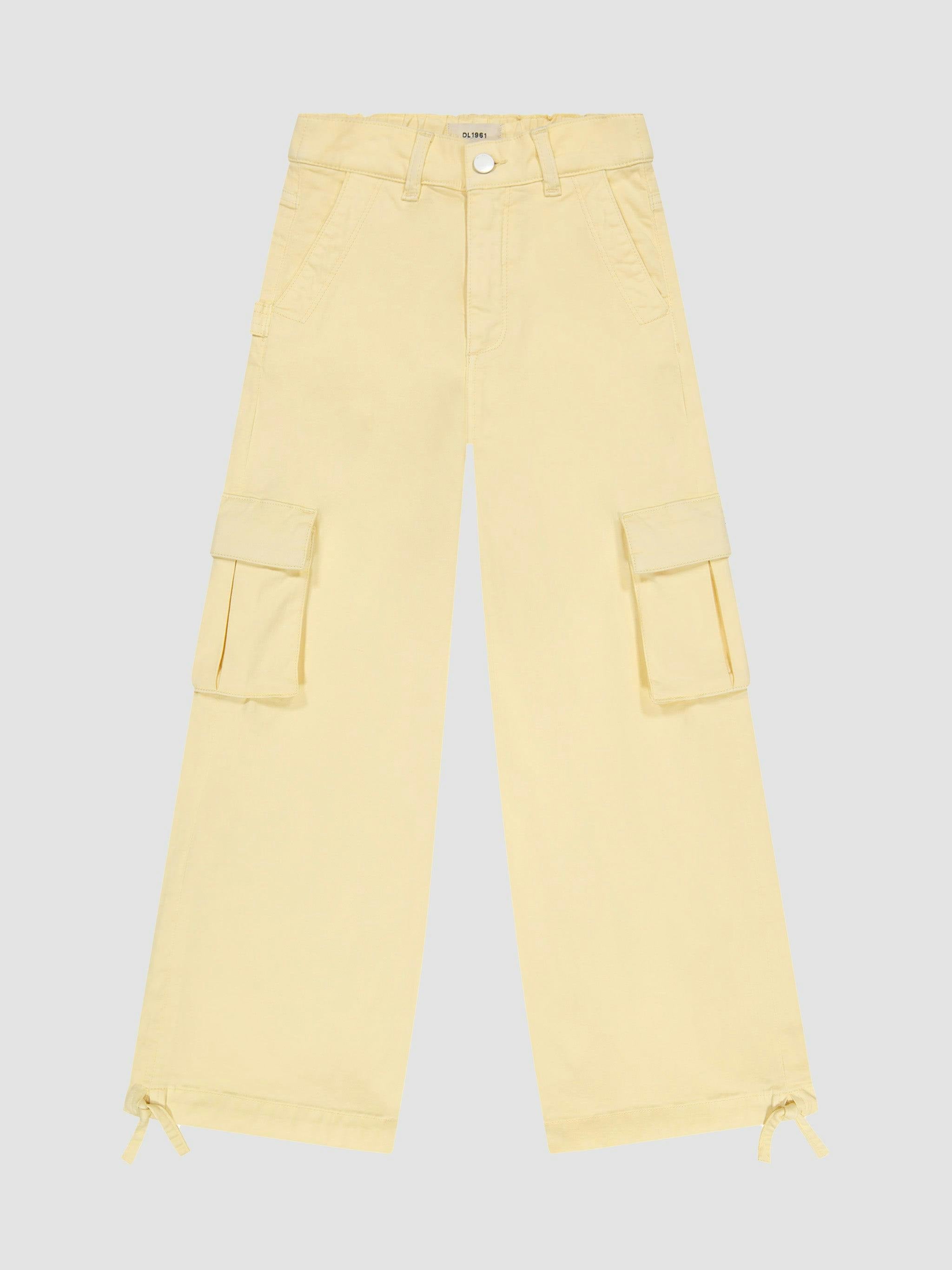 Lily Wide Leg Jogger | Citron