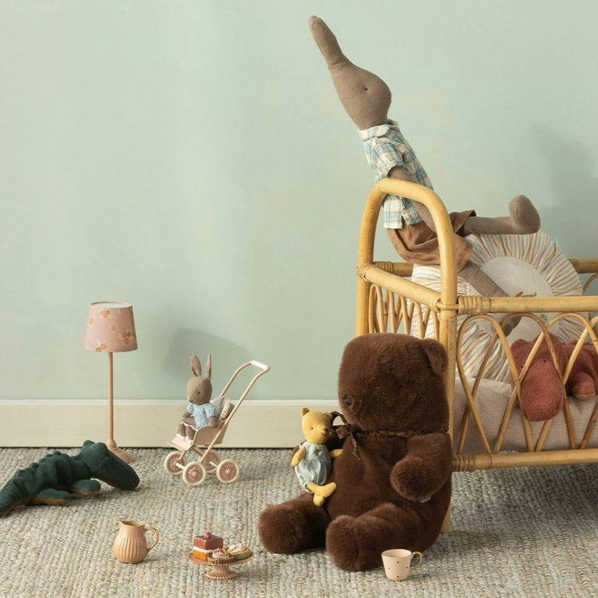 Teddy bear plush, Medium - Dark chocolate
