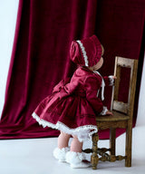 Hayya Baby Dress with hat and shoes
