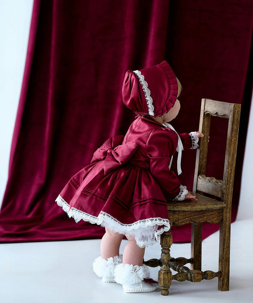 Hayya Baby Dress with hat and shoes
