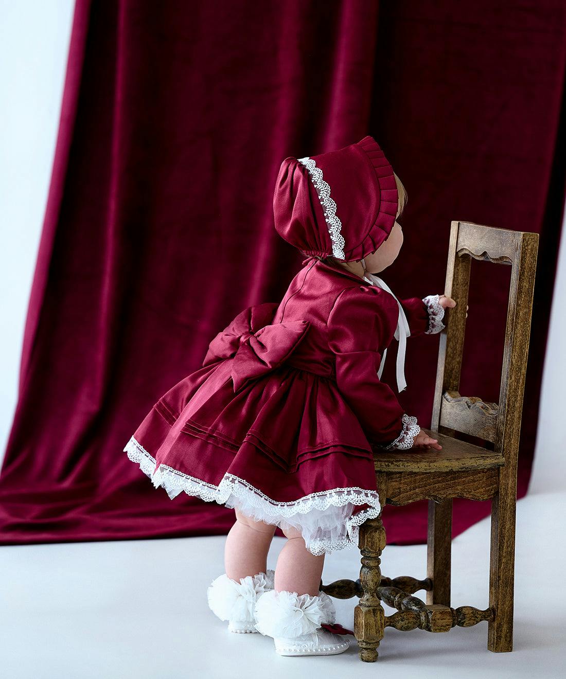 Hayya Baby Dress with hat and shoes