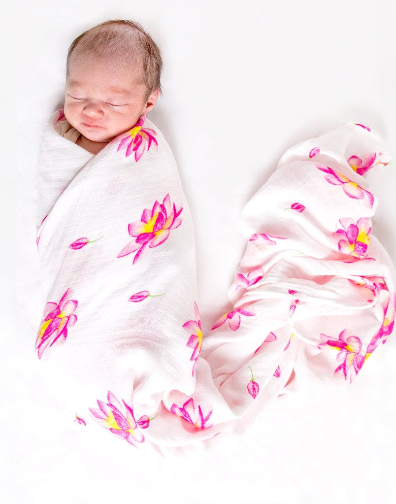 Organic Cotton Muslin Swaddle