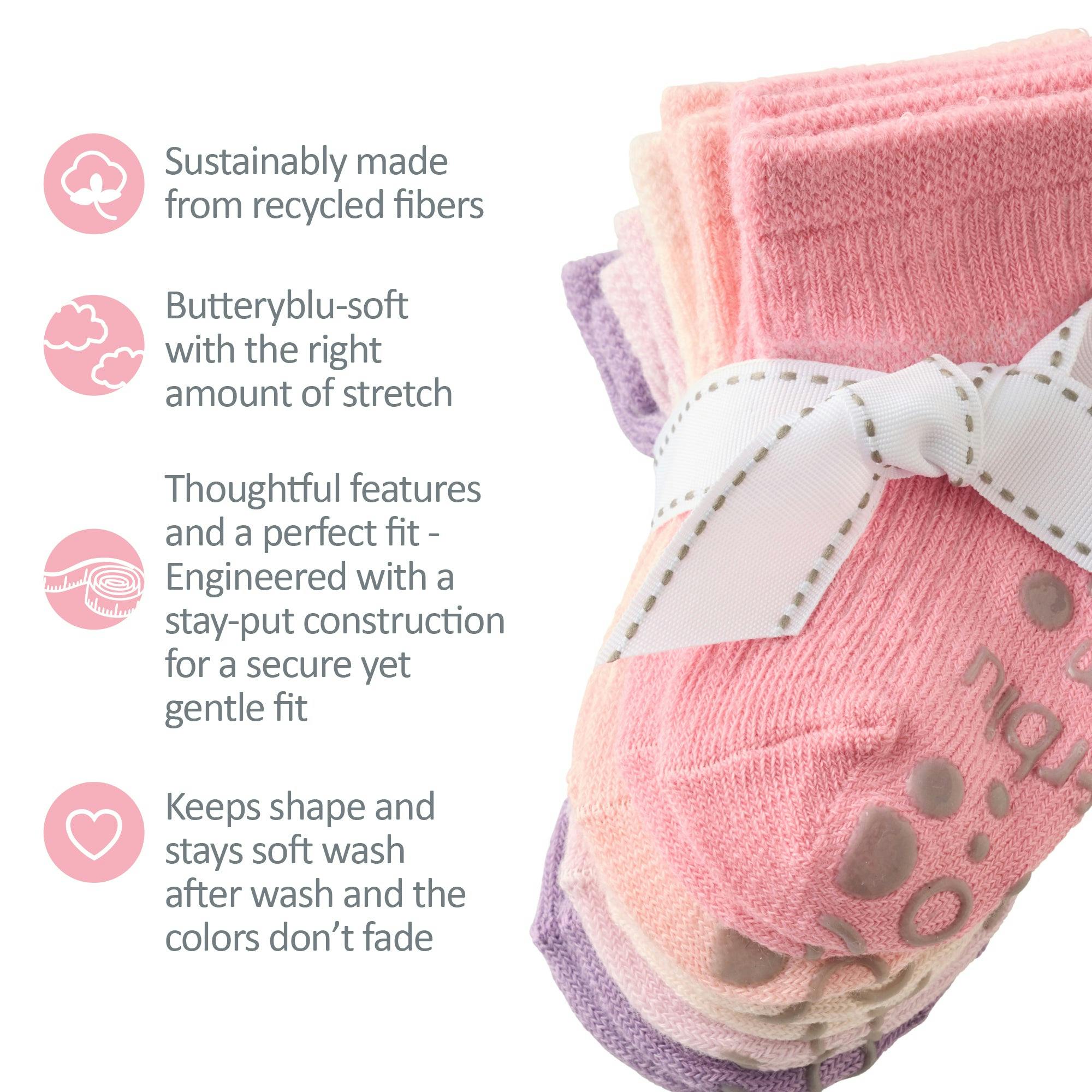 ZURI 5-Pack Baby & Toddler Socks