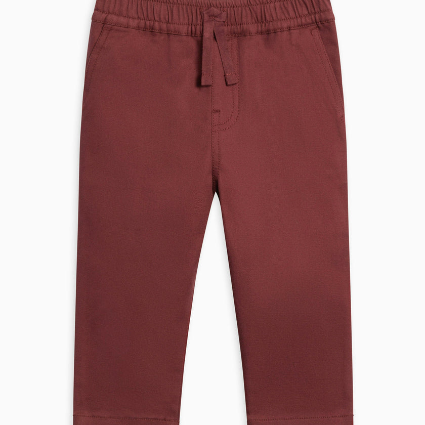 Grover Twill Pant Cranberry