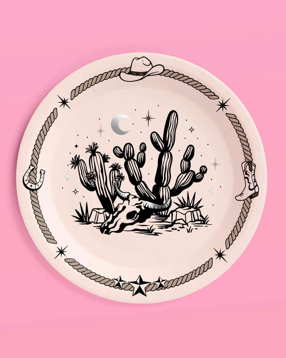 Texas Hold 'Em Plates - set of 24 paper plates