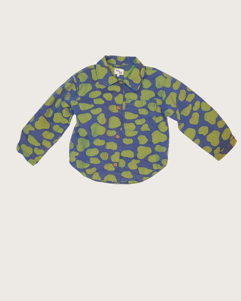 Adult Jagger Denim Dot Overshirt