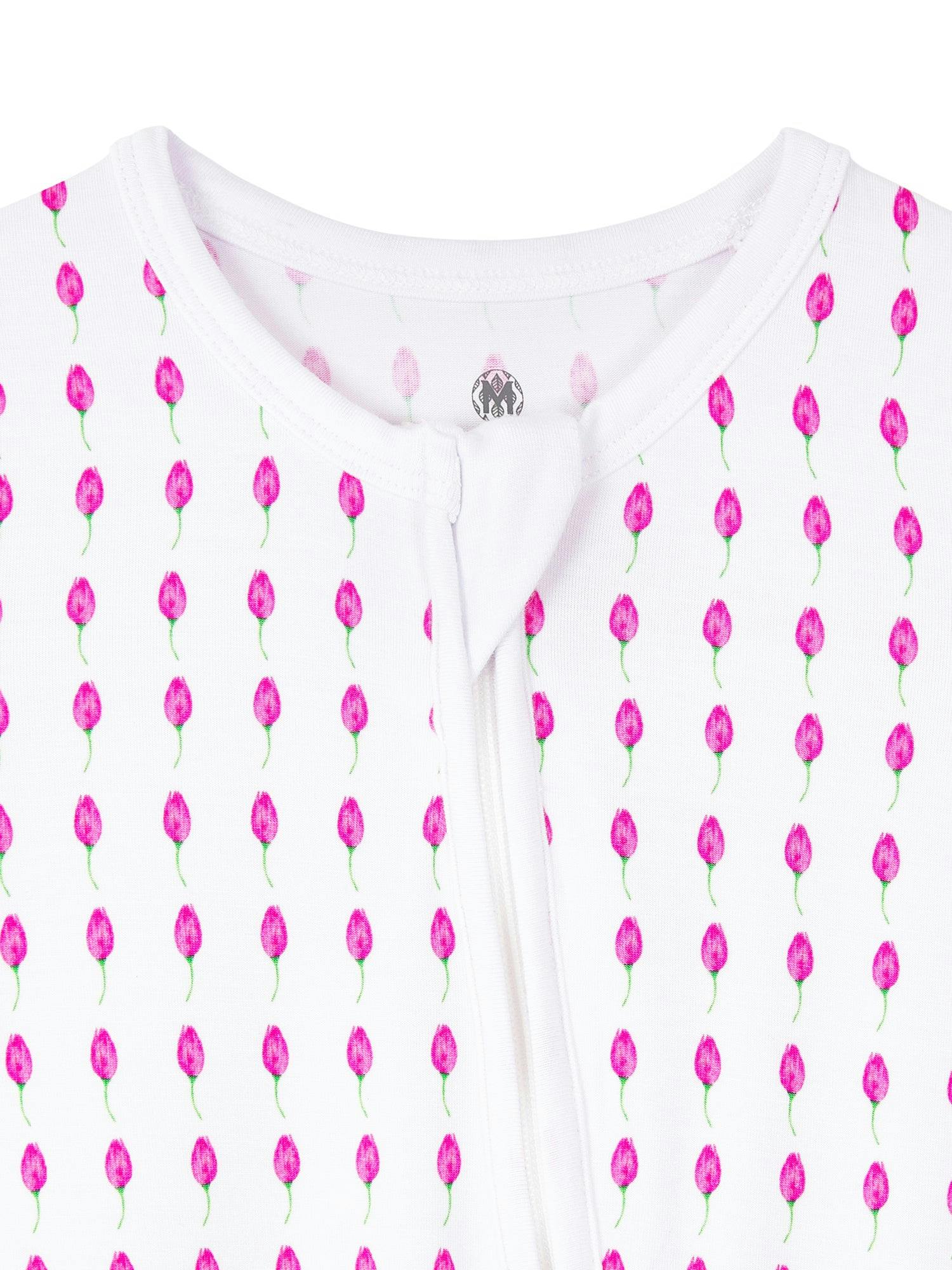 Babygrow Romper - Lotus Bud