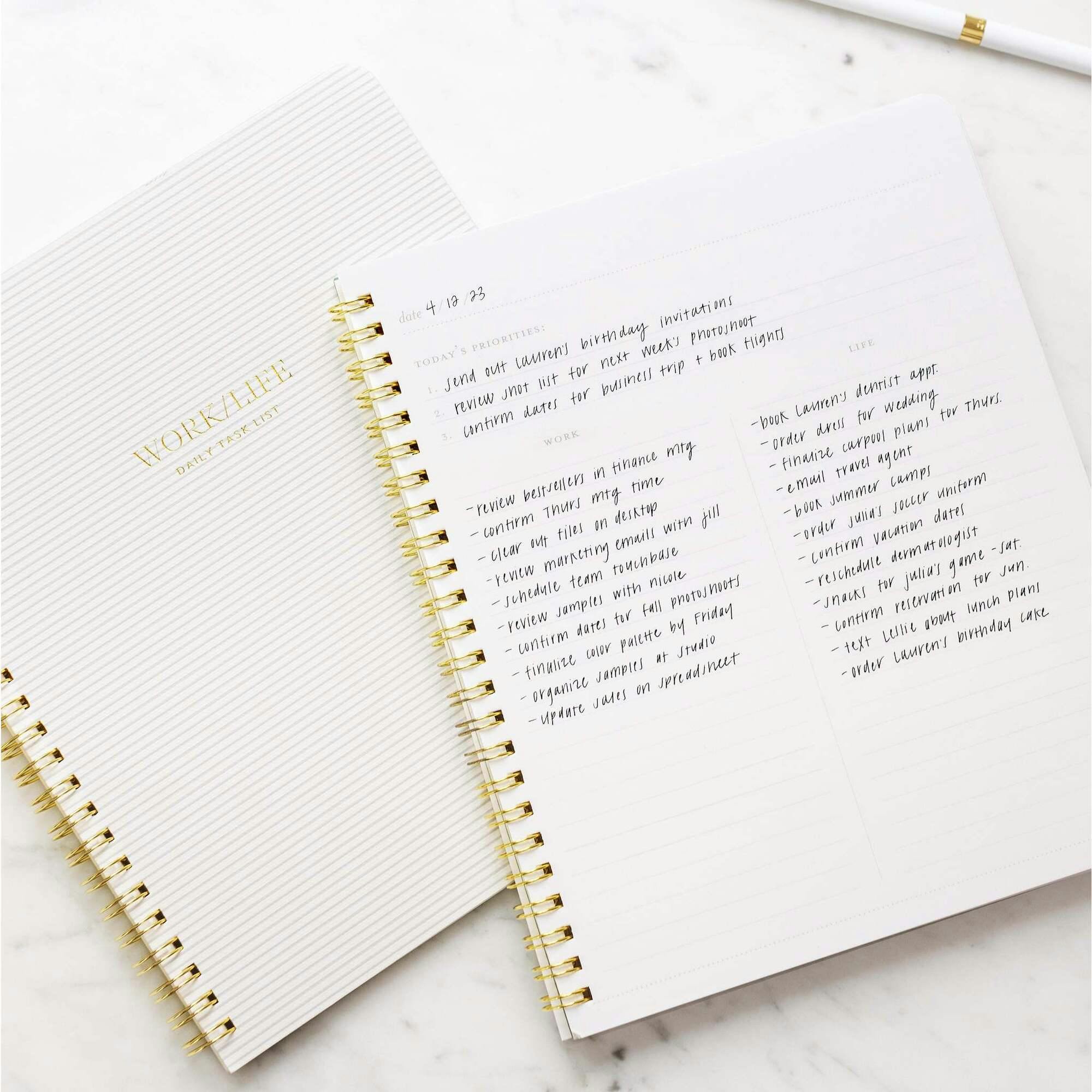 Work/Life Notebook