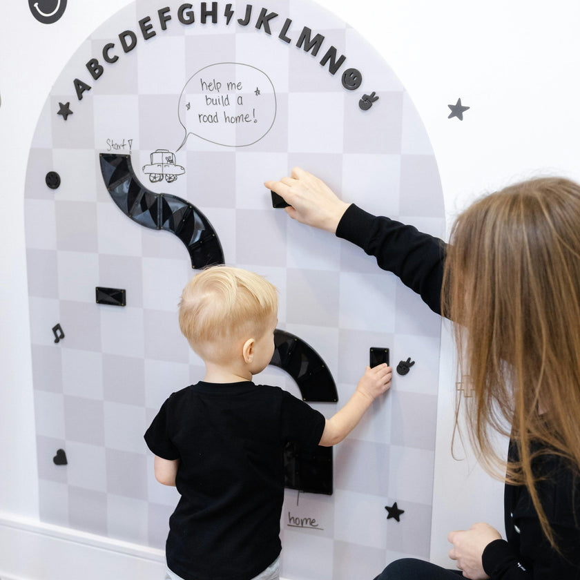 MEGA Magic Playwall - Arch Magnetic Wall Decal for Kids