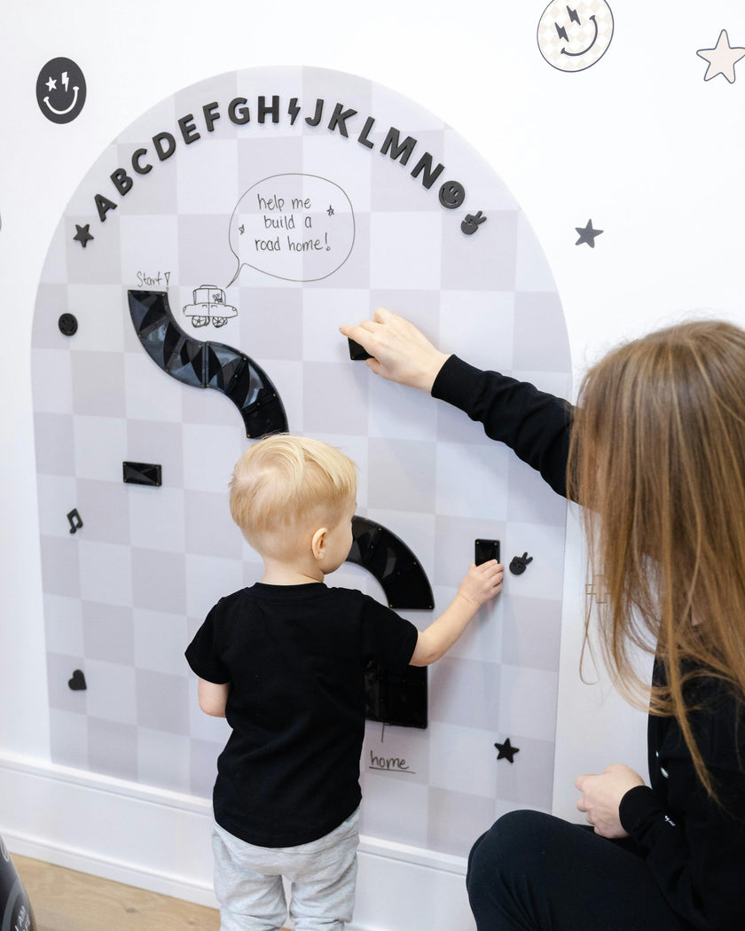 MEGA Magic Playwall - Arch Magnetic Wall Decal for Kids