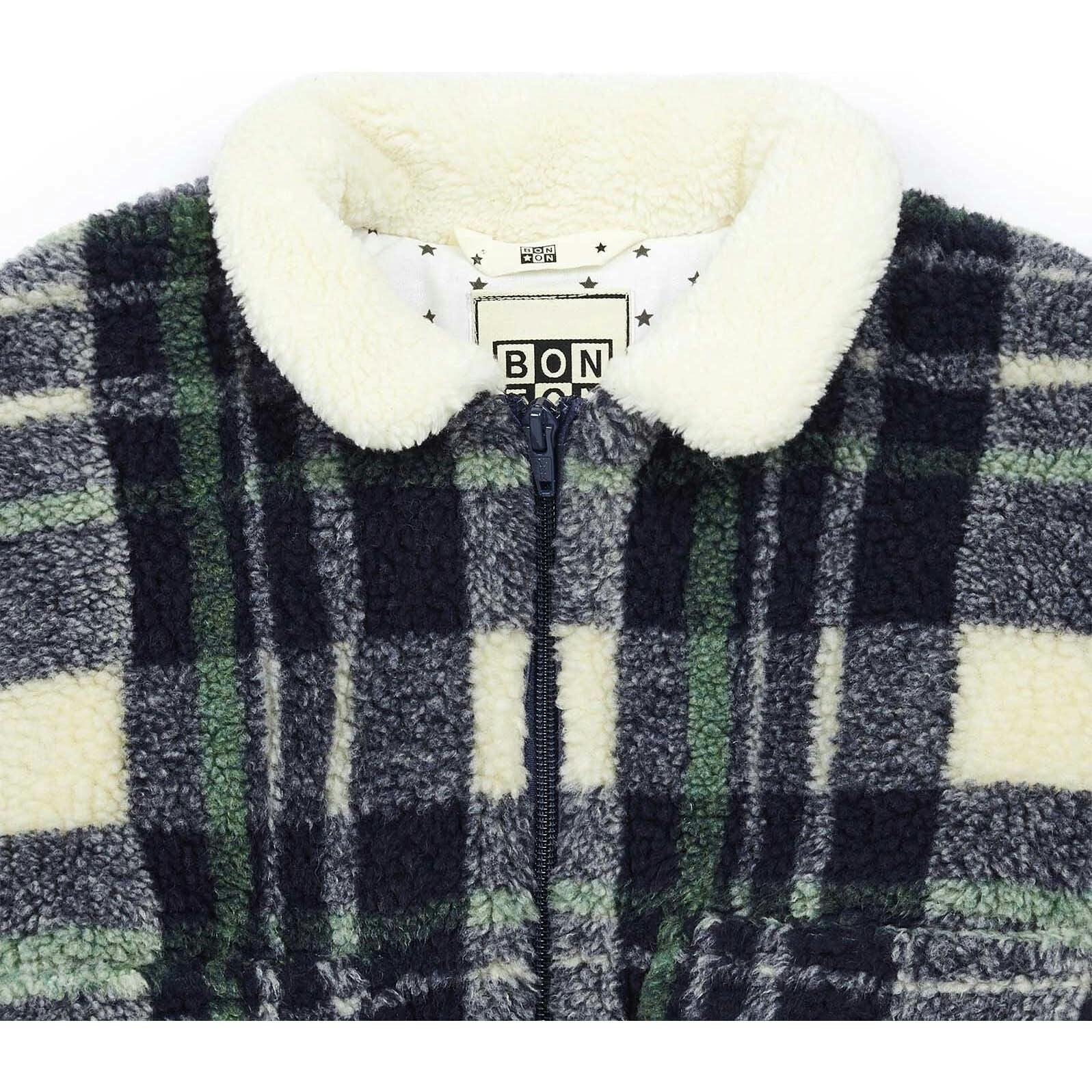 Fritz Plaid Bomber Jacket