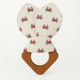 teething ears | crab