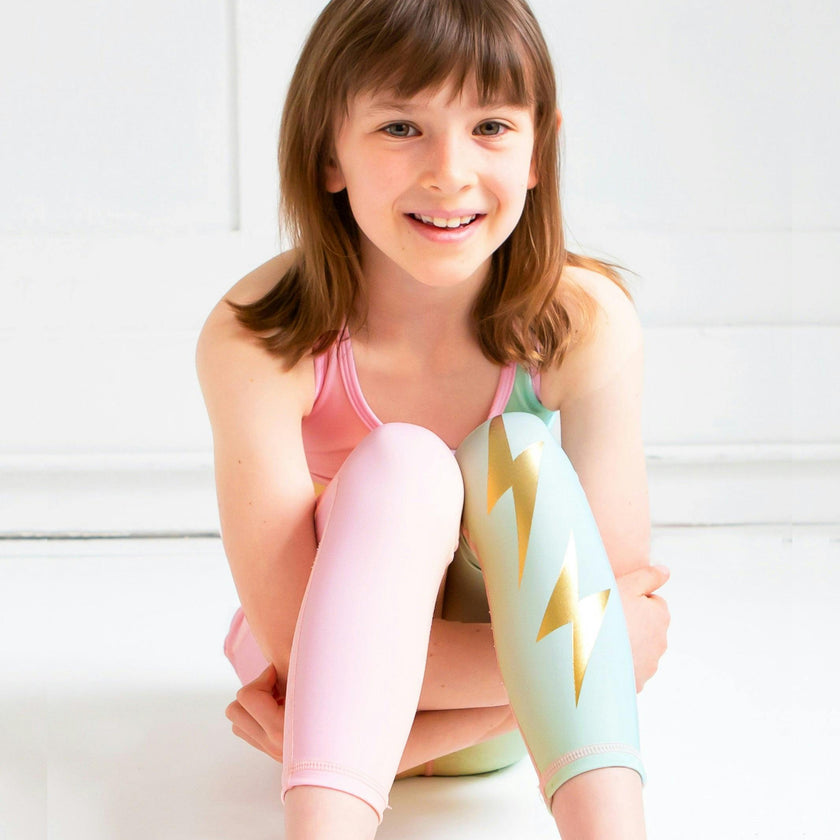 Fenna Pastel Activewear Capri Leggings