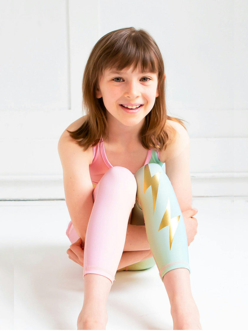 Fenna Pastel Activewear Capri Leggings