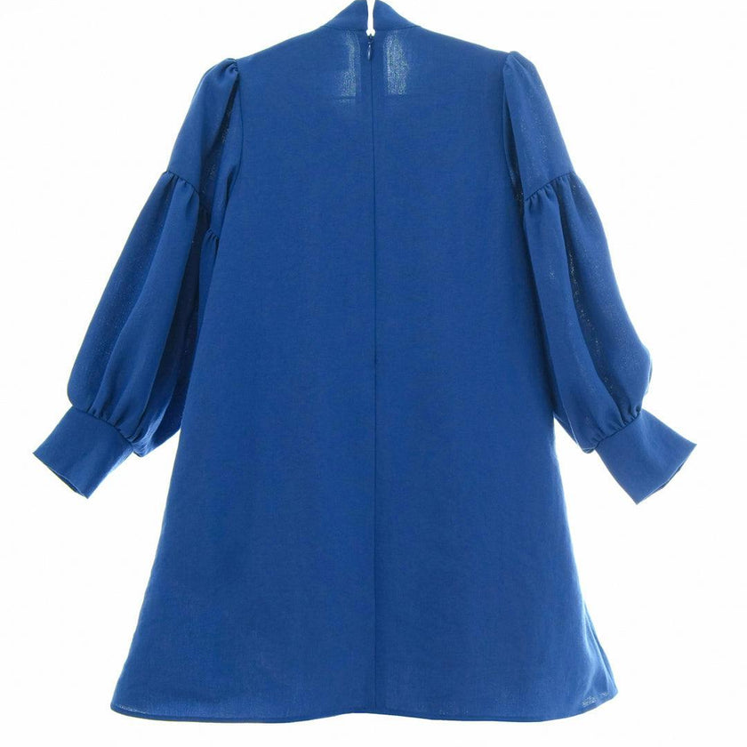 Talia dress (sapphire-blue)