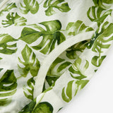 Island Leaf Hooded Sun Shield Windbreaker Jacket