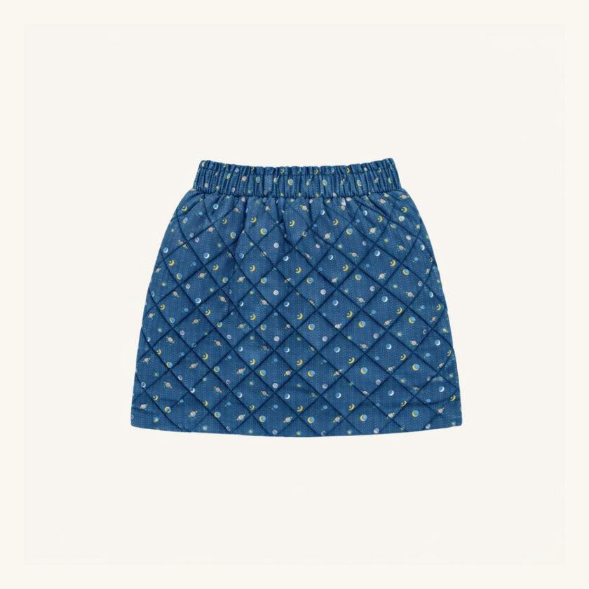 Quilted Skirt in Space