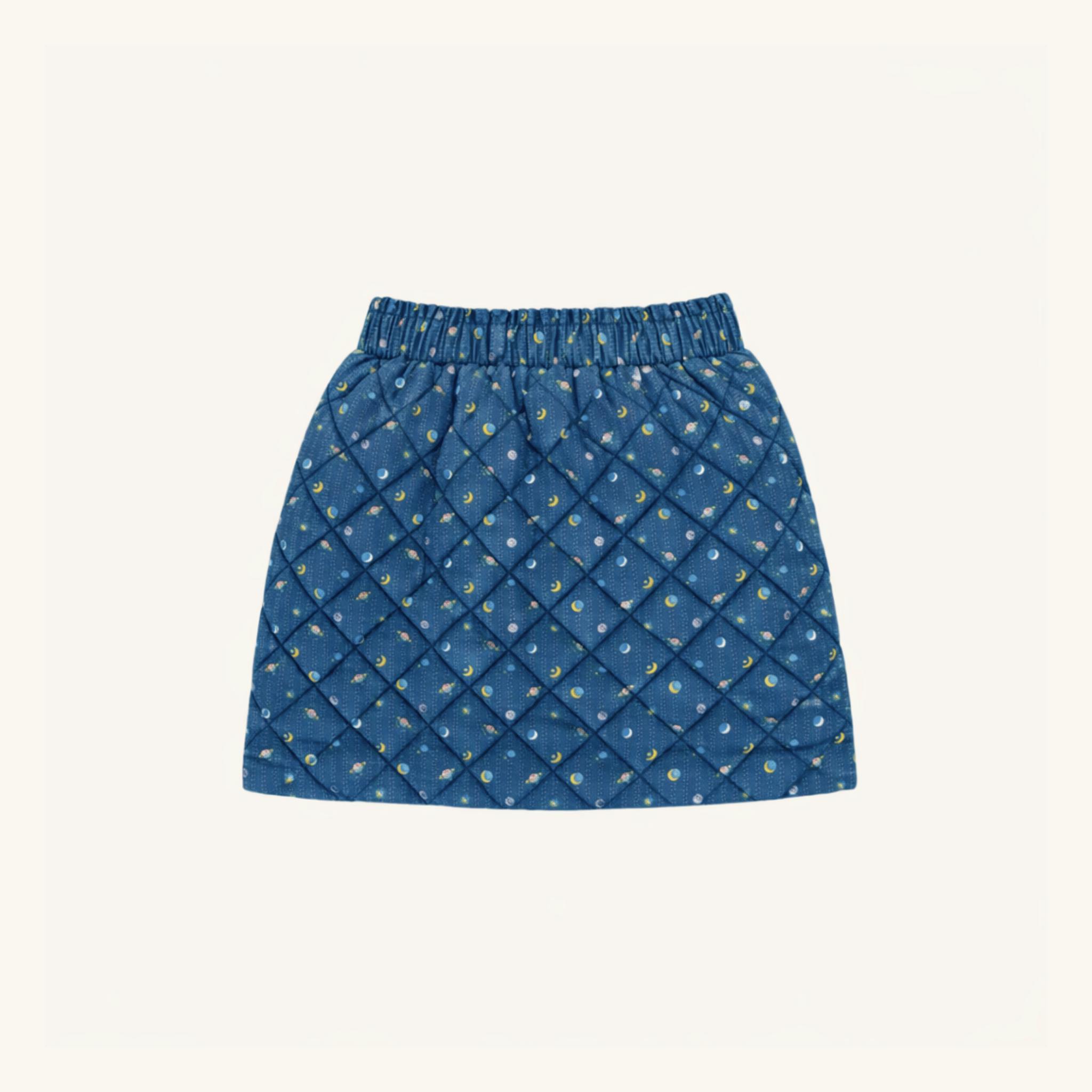 Quilted Skirt in Space