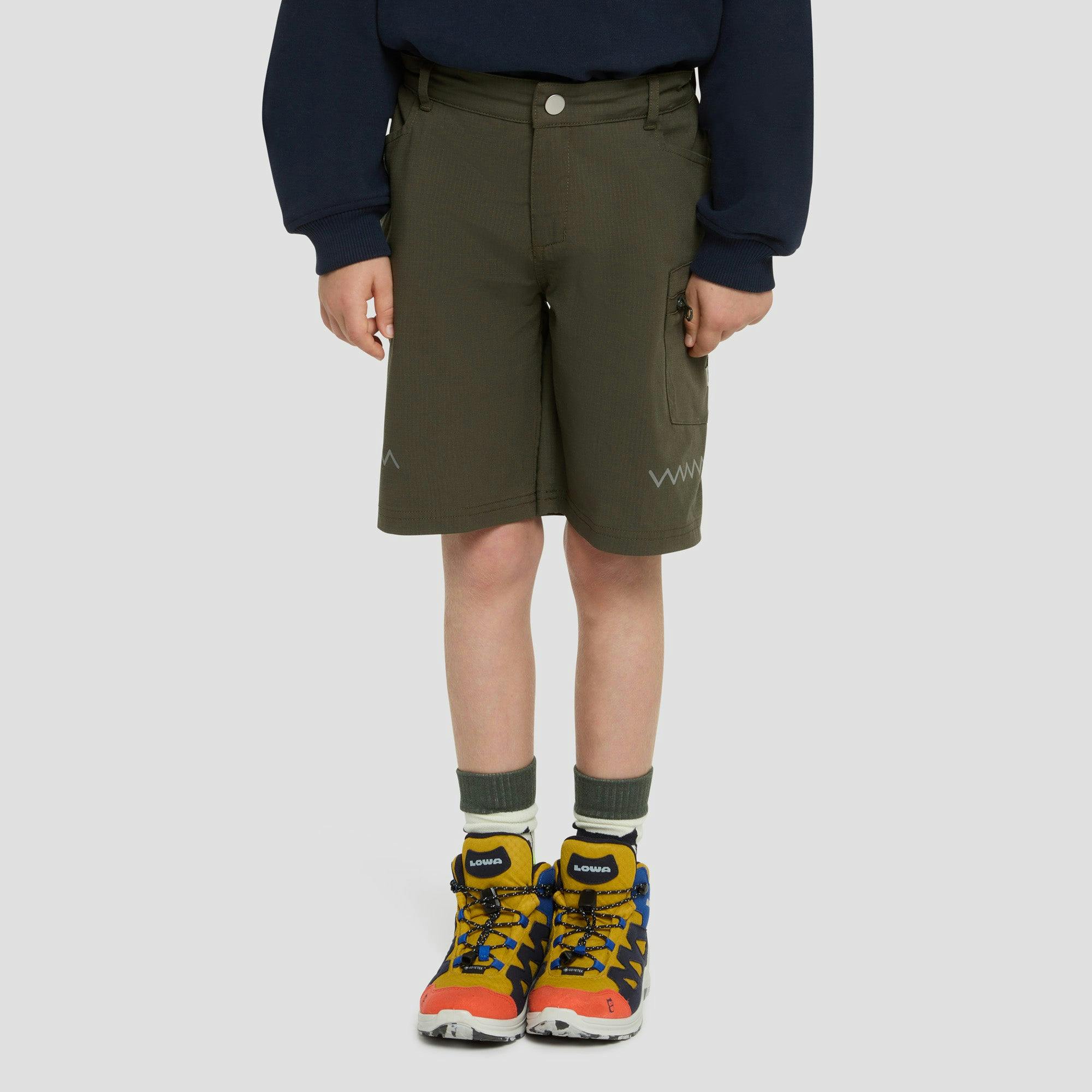 Scrab Adjustable Waistband Outdoor Pocket Shorts