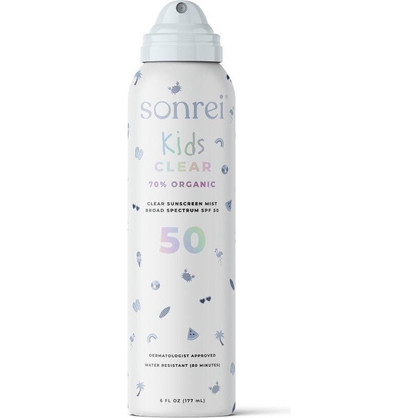 Kids Clear Organic SPF 50 Clear Sunscreen Mist