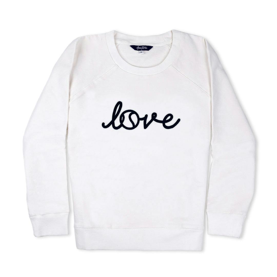 Women's Long Raglan Sleeve Sweatshirt