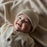Ribbed Pima Cotton Beanie