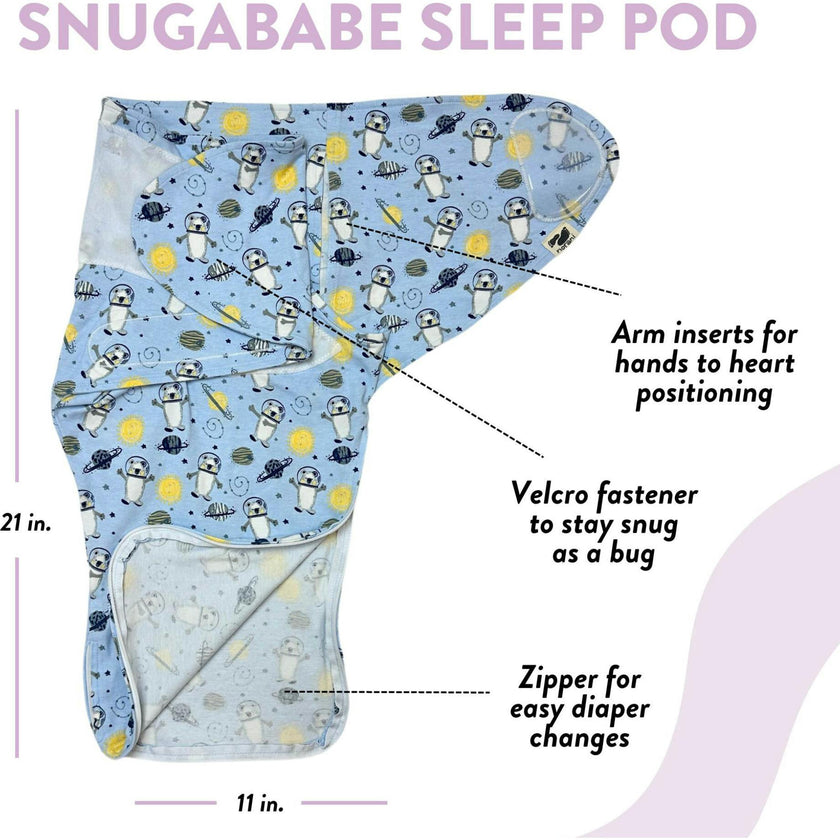 Snugababe Print Swaddle Sleep Pod
