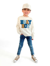 Birthday Boy Patch Sweatshirt