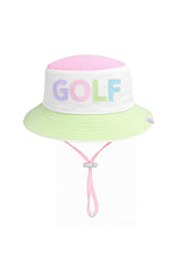 Rainbow Golf Bucket Hat