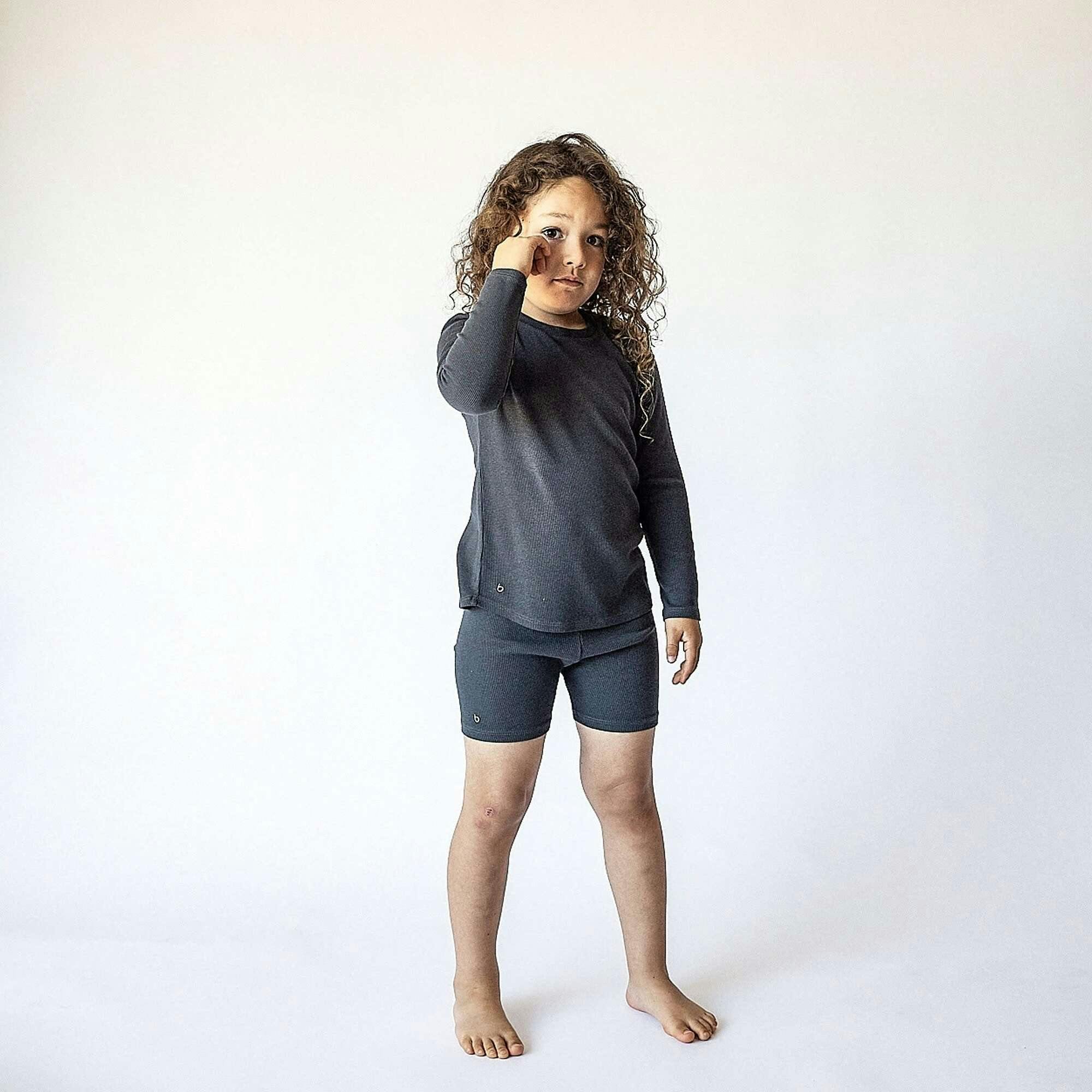 Rib Long Sleeve Top