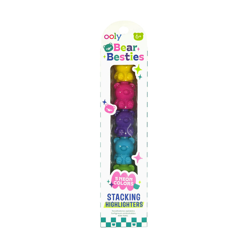 Bear Besties Stacking Highlighters - 5 Color