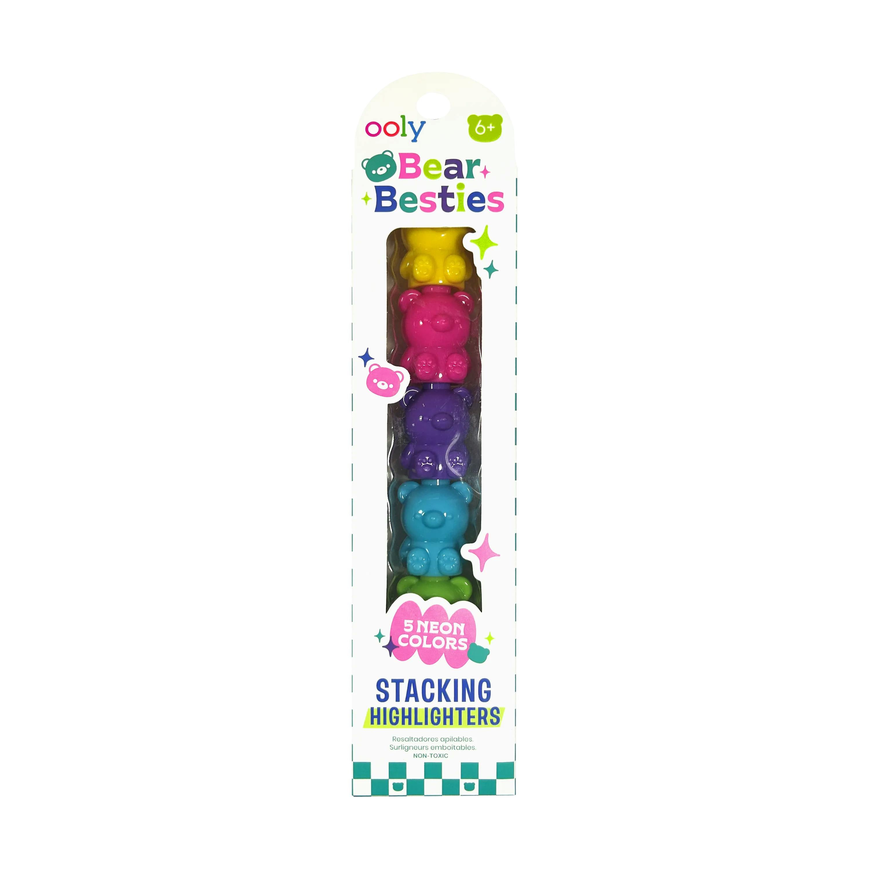 Bear Besties Stacking Highlighters - 5 Color