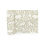 Stretch Knit Swaddle Blanket - Folk Fauna