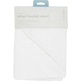 Infant Hooded Towel - White