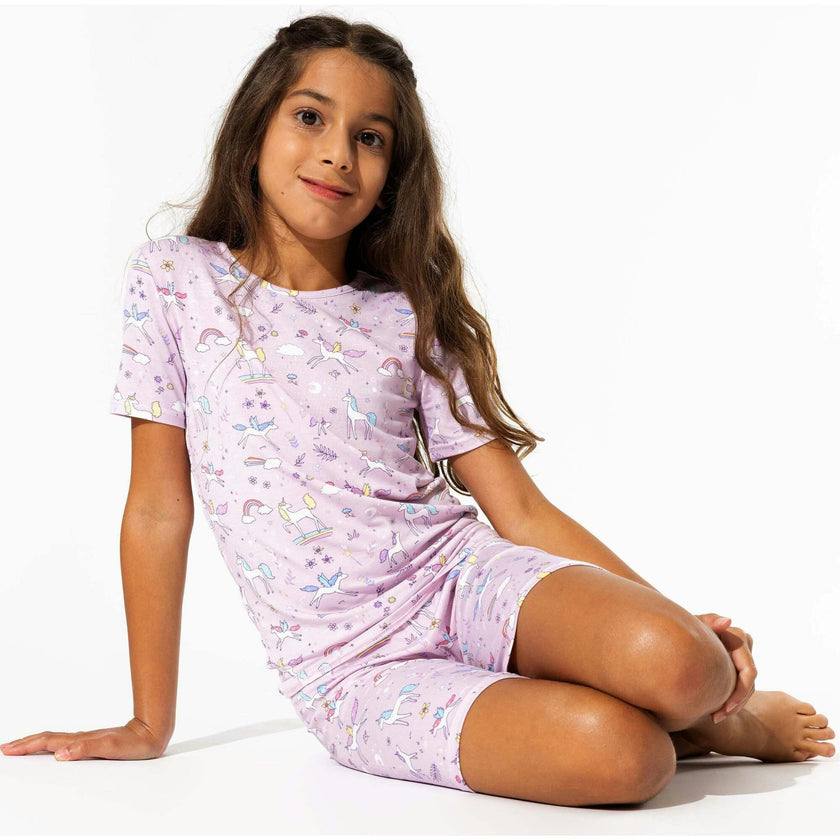 Enchanted Bamboo Kids Pajama Short Set