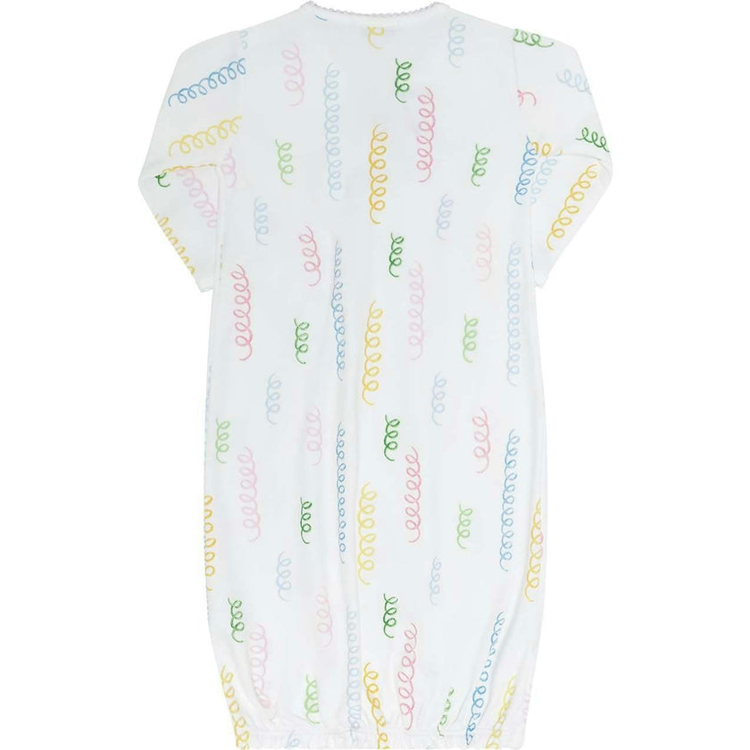 Spirals Print Gown