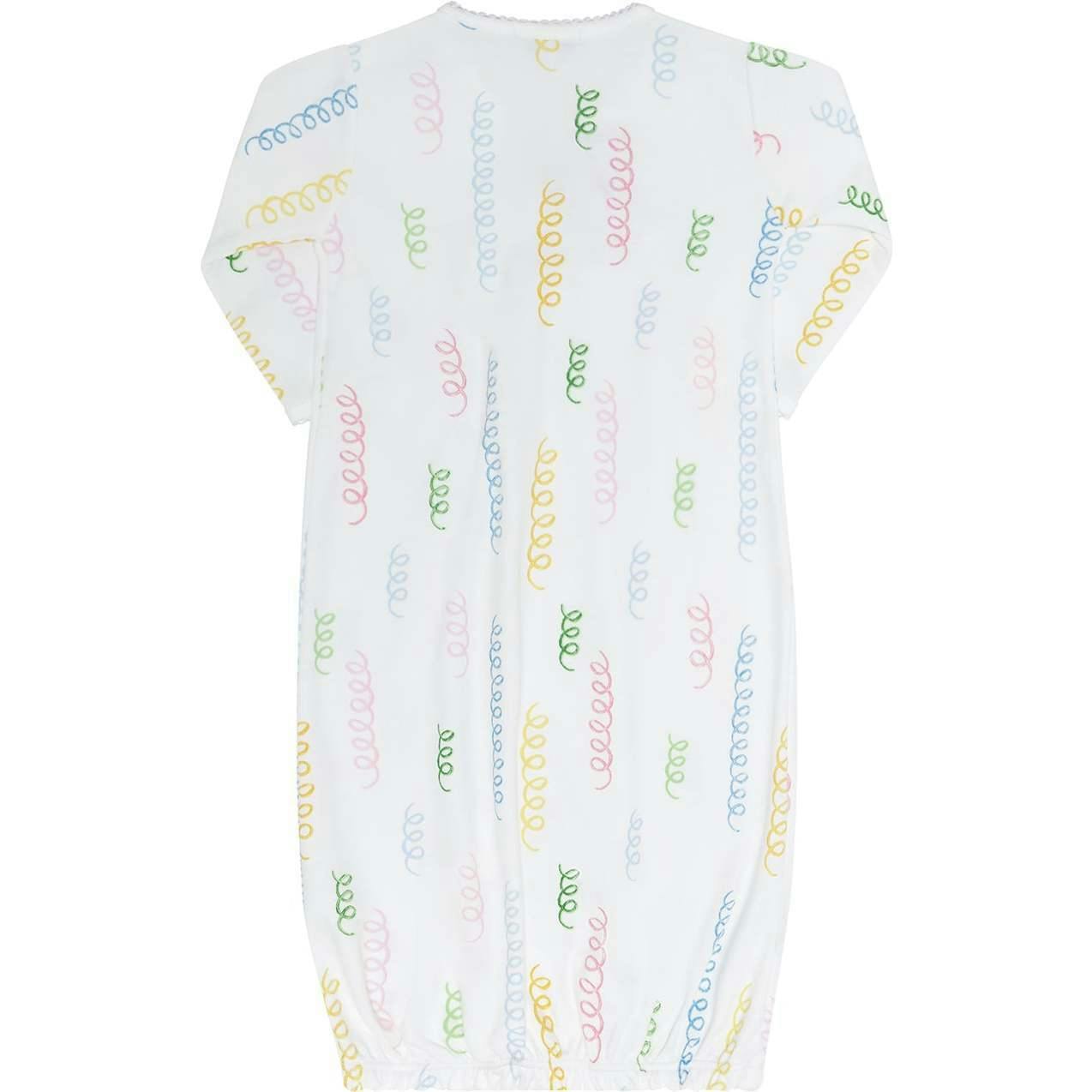 Spirals Print Gown