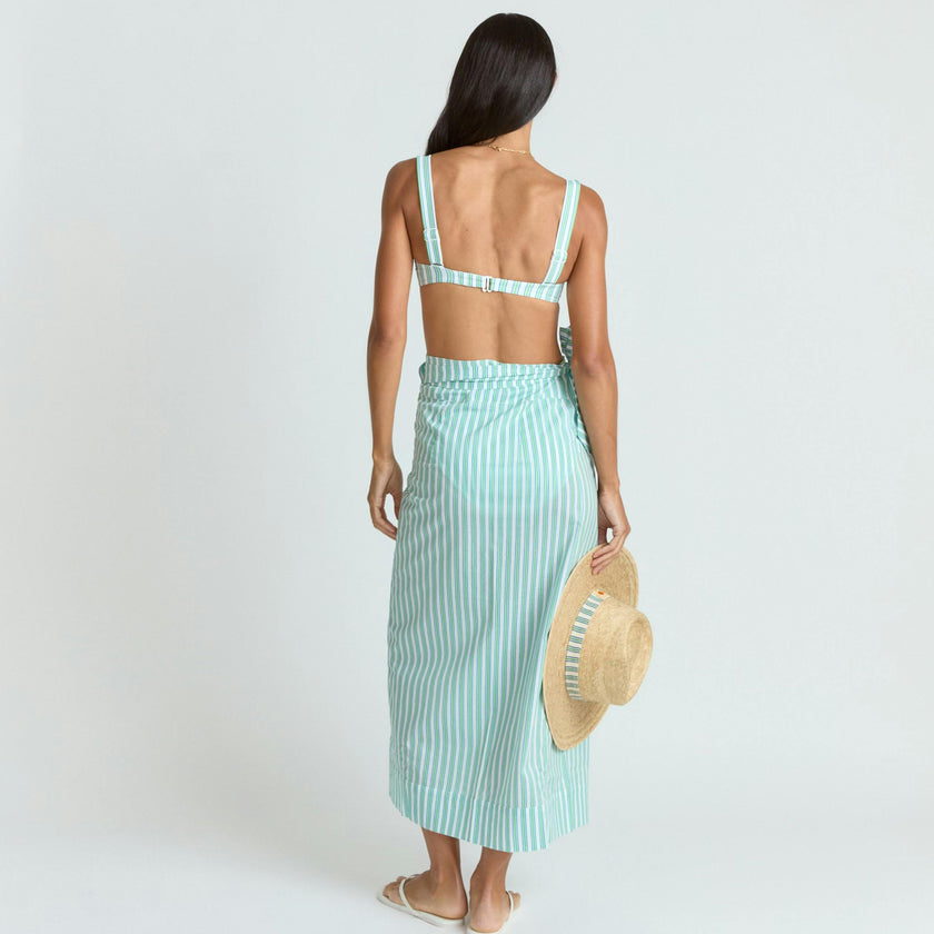 women's tamarin stripe pareo