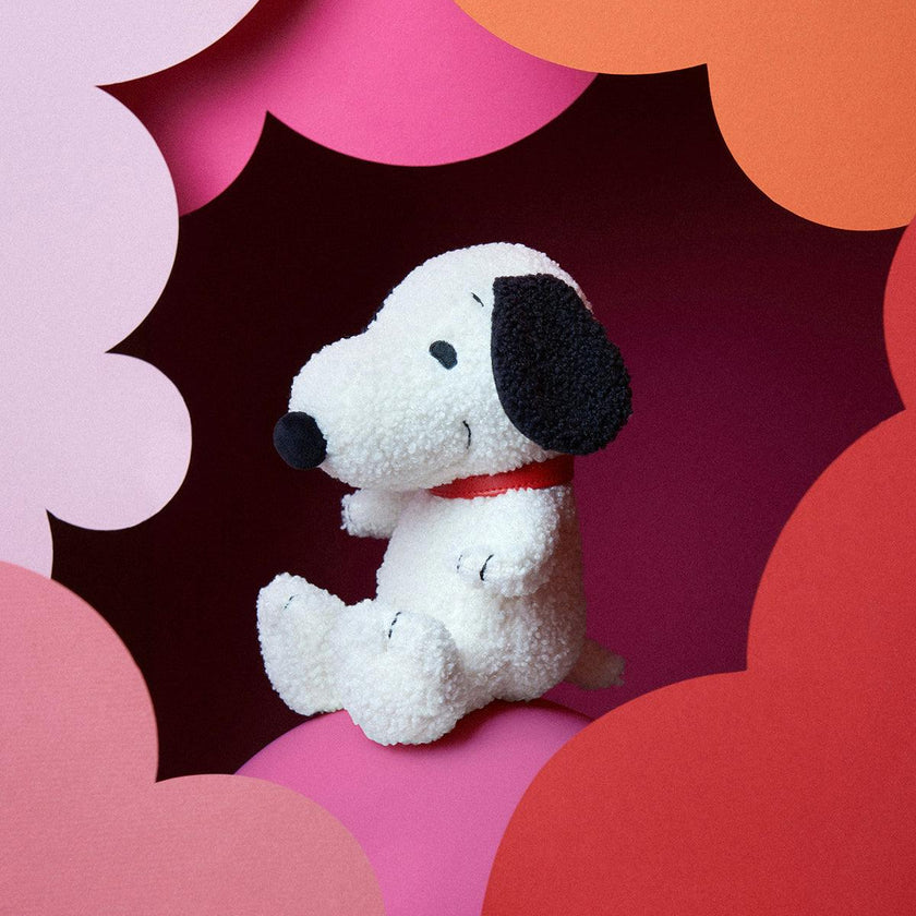 Plush PEANUTS SNOOPY ECO Tiny Teddy Cream 8"