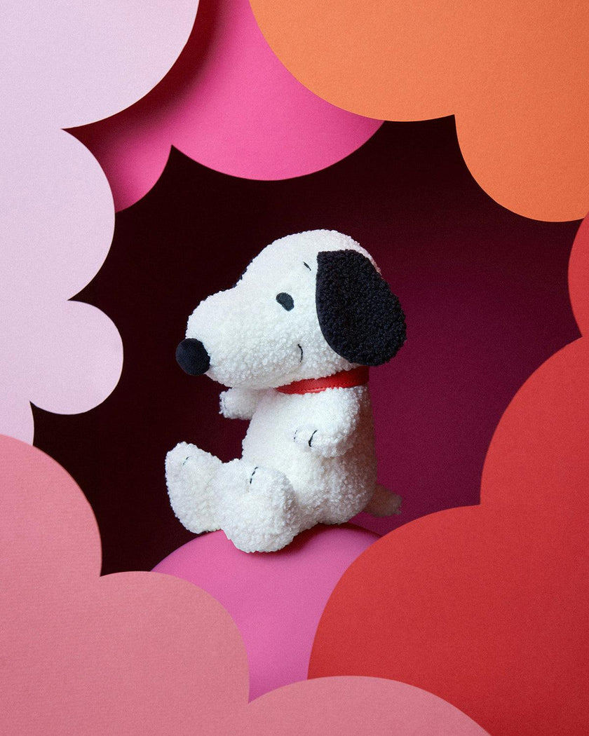 Plush PEANUTS SNOOPY ECO Tiny Teddy Cream 8"